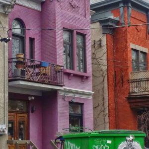 Mile End Colorful Neighborhood